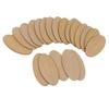 DIY Wooden Oval Slices for Creative Painting and Educational Crafts