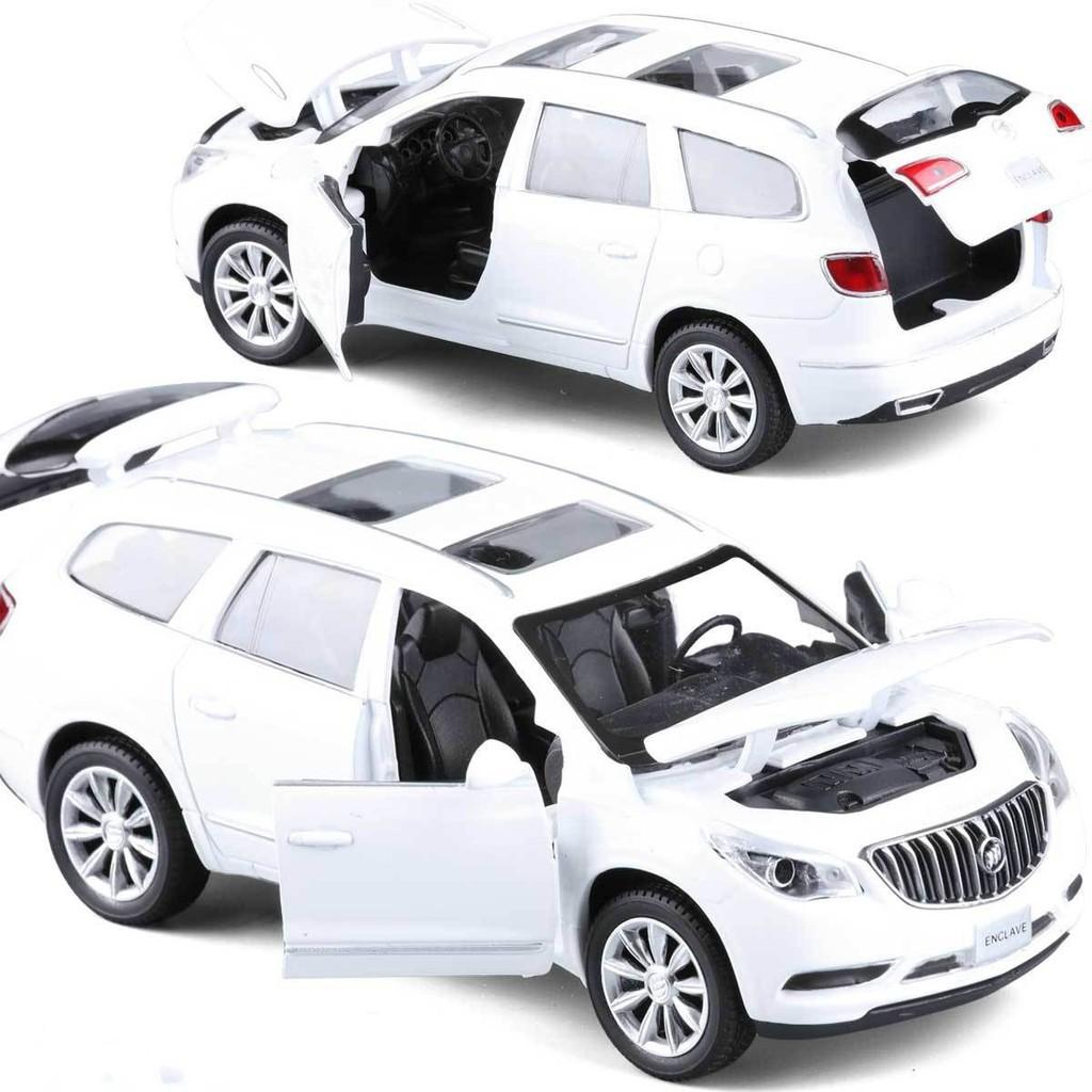 

Масштаб 1/32 Buick Enclave литой автомобиль модель игрушки коллекция белый