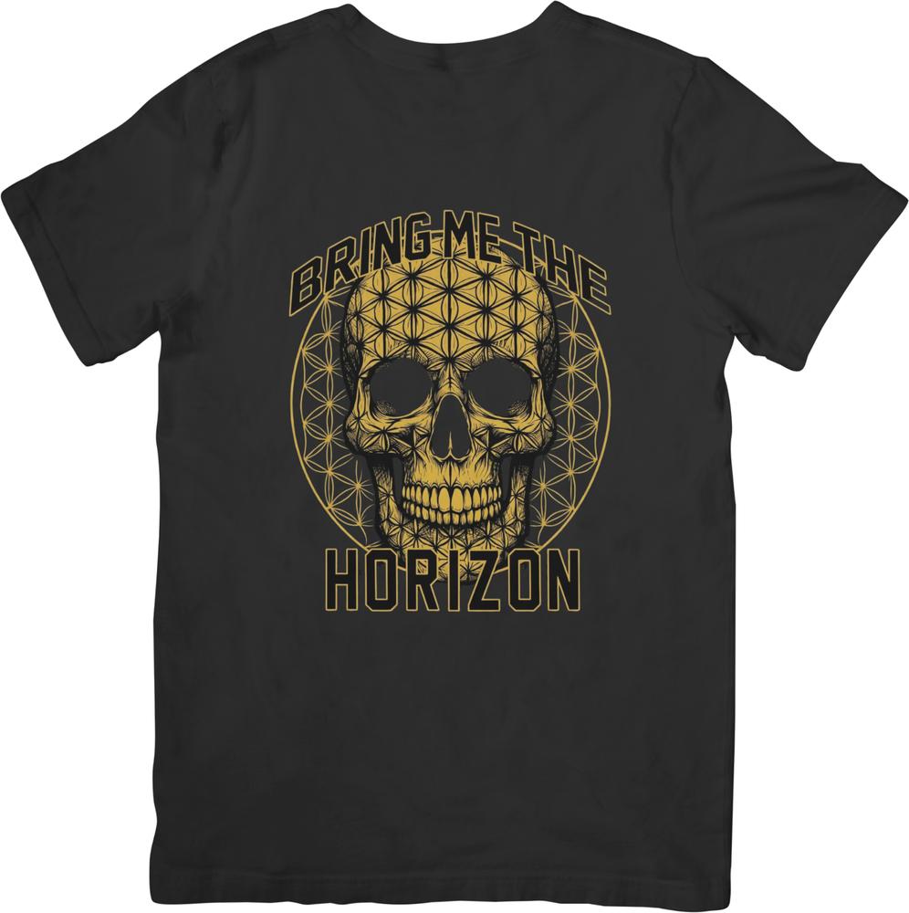 Bring me the Horizon collection Music vintage Retro Cotton TShirts BlackWhite