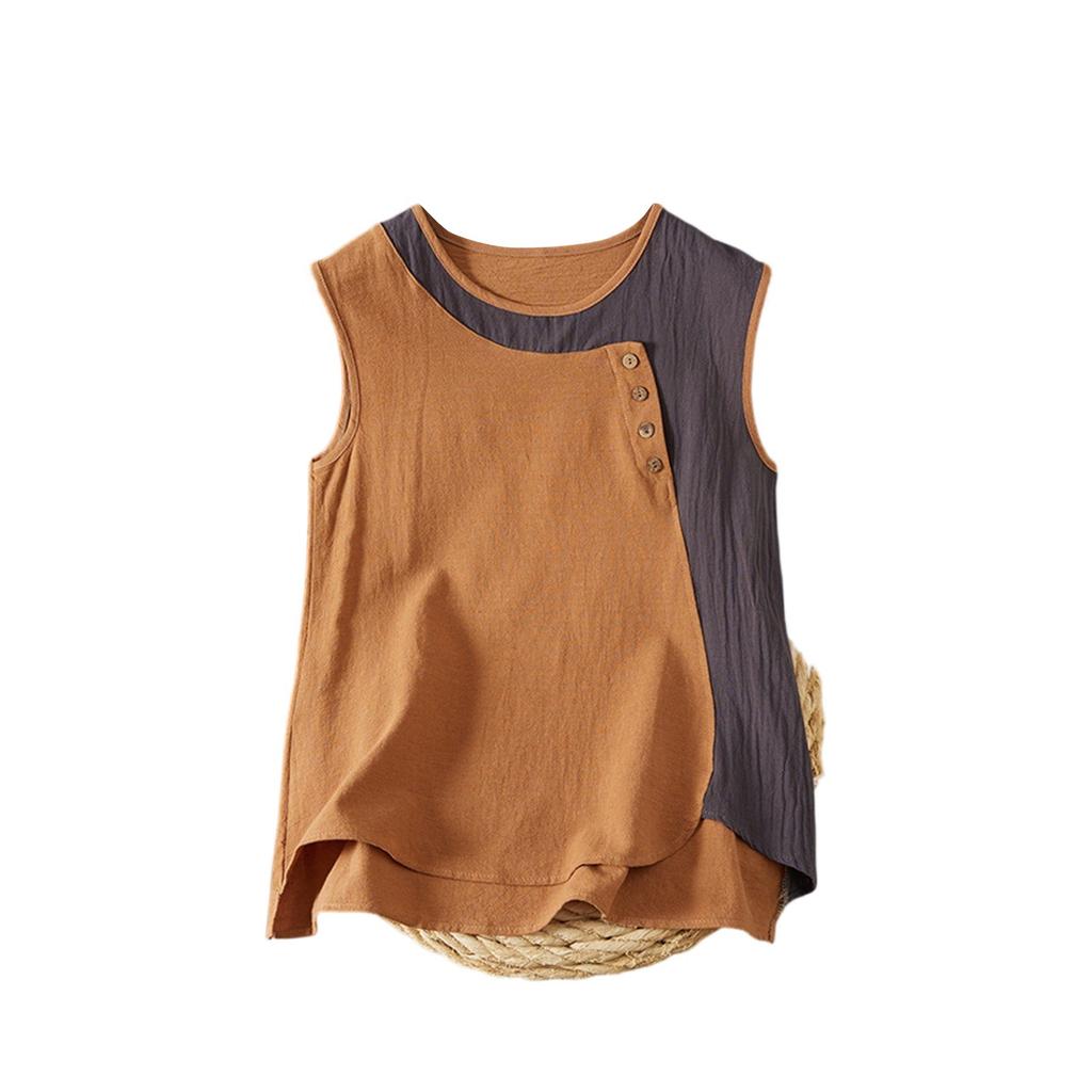 Damenweste Mode Lässige T-Shirt Tops Rückenfreies Design Weste Ärmelloses T-Shirt Oberbekleidung Unterbekleidung Unterteil Sling