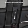 Car Belt Shoulder Pads Leather Safety Belt Cover Auto Interior Keychain For Mercedes Benz AMG Smart Fortwo 451 450 453 EQ Forfo