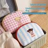 Waterproof Travel Storage Bag Large Capacity Zipper Pouch Bra Organizer Bag Polyester Bag Cartoon Underwear Storage Bag