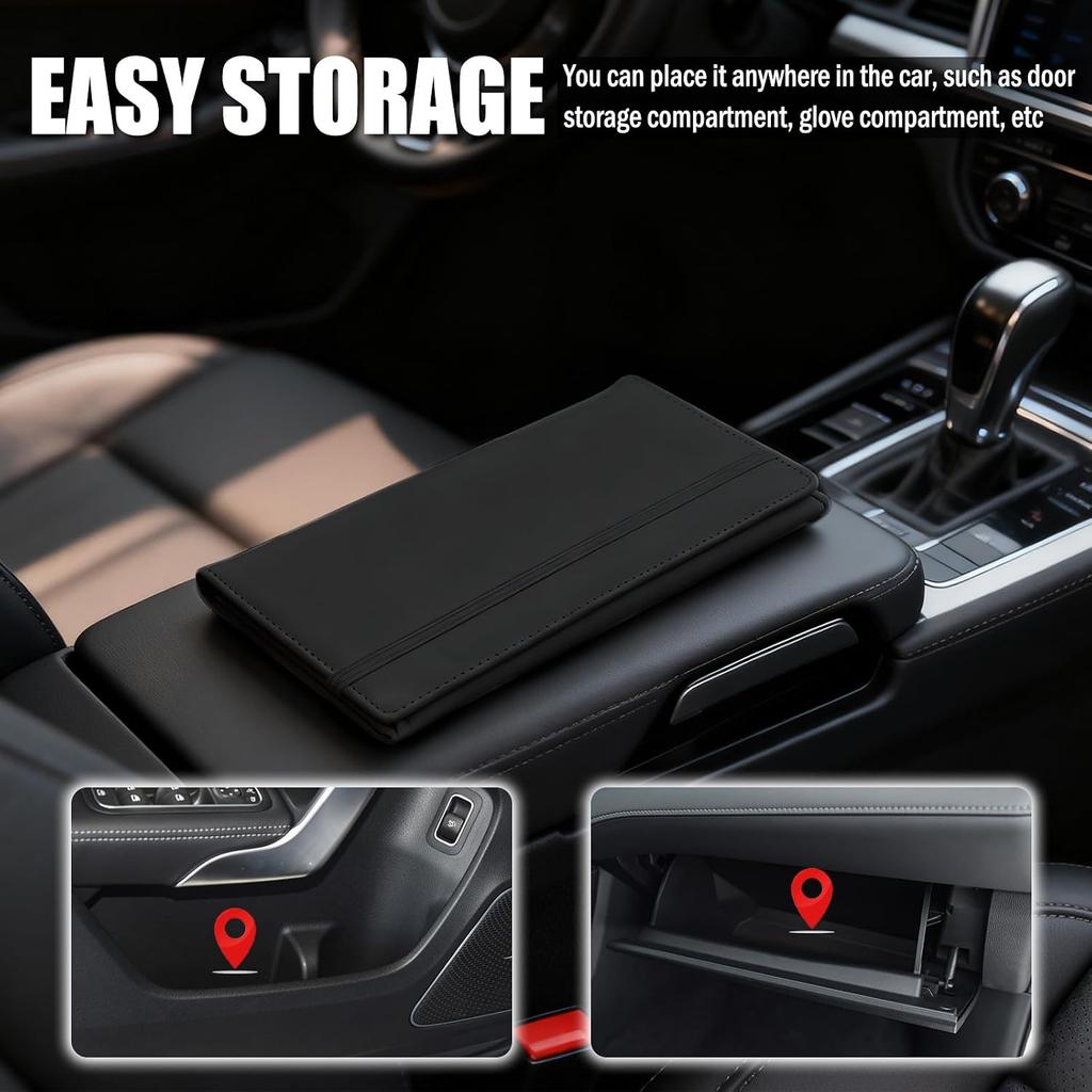 Tri-folding Car Registration and Insurance Holder,Upgraded Car Registration and Insurance Card Holder with Multiple Pockets,Large Capacity Cars