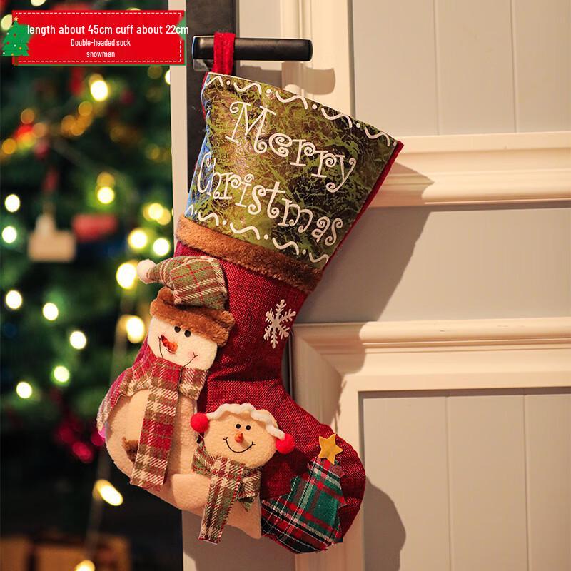Creative Christmas Stocking Gift Bag