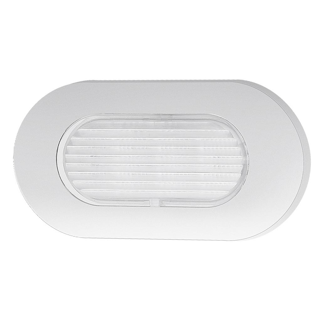 Marine Deck Light 12V LED Stainless Steel Waterproof Boat Yacht RV Light with 6 LEDs for Boats, Yachts, Motorhome, Trailers, Motorhome