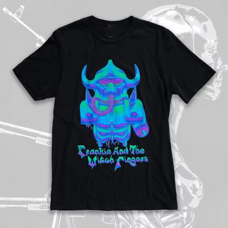 Black Tshirt suitable for both Unisex and Women new Frankie and the Witch Fingers S