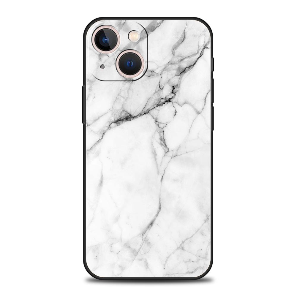Marble Fashion Phone Case For iPhone 17 Air 16 Plus 13 15 14 12 11 Pro MAX 7 8 SE Soft TPU Shockproof Cover Funda