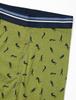 Amazon Essentials 5er-Pack Herren Tagless Baumwoll-Boxershorts, Lockere Passform, Camouflage/Dunkelblau/Schwarz/Weiß gestreift/Militärgrün/Warrior, Größe L