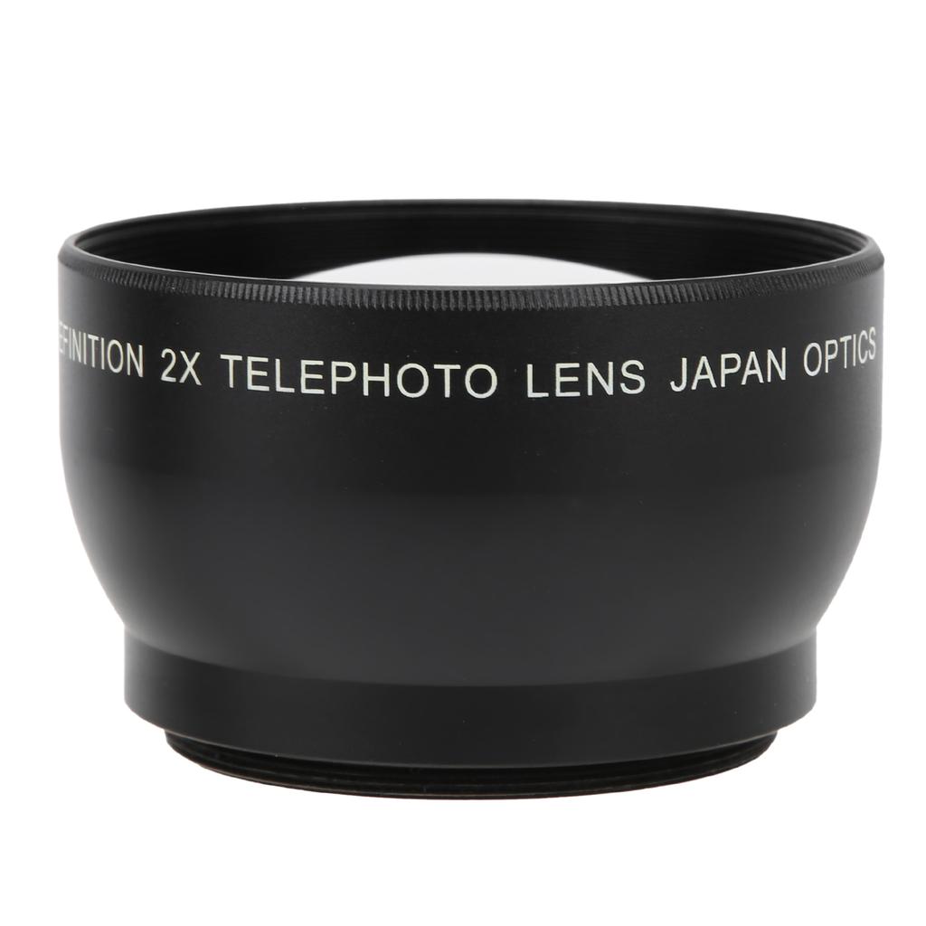 49MM 2X Magnification Telephoto Lens Suitable for All Camera Lenses of 49MM Caliber