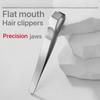 Xiaomi Ultra Wide Stainless Steel Flat Mouth Eyebrow Tweezers for Eyebrow and Beard Removal, Precision Beard and Eyebrow Clips
