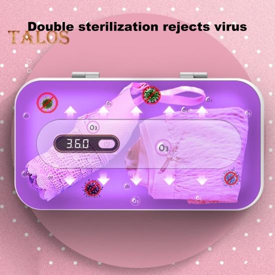 UV Sterilizačný Box Prenosný UV Čistič s Digitálnym Displejom Tyčinka 6-Minútový Čas Čistenia USB Nabíjanie Multifunkčný Čistič Telefónov