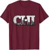 CHI Chicago Stadtansicht der Innenstadt von Chicago, Illinois T-Shirt