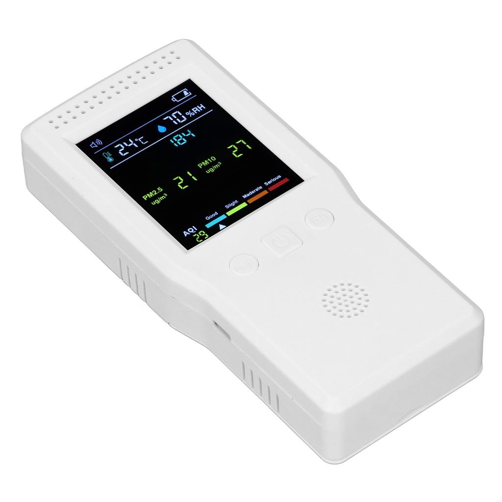 9 in 1 Air Quality Tester PM2.5 PM10 HCHO TVOC Temperature Humidity Multifunctional CO2 Detector 5V