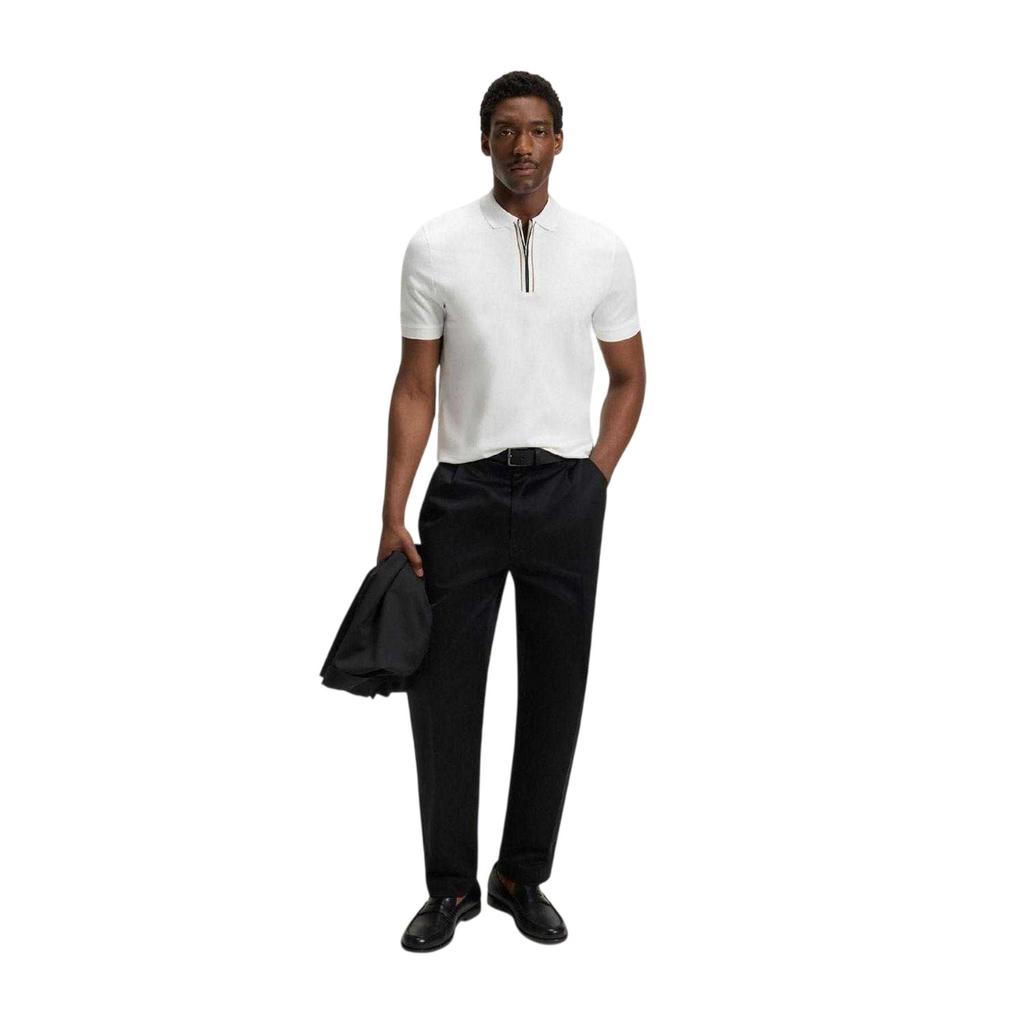 Boss Mens Paras 65 Mercerised Cotton Polo Shirt