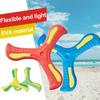 Kids Toy Boomerang Soft Three-Leaf Cross Eva Classic Returning Boomerang Outdoor Toy Backyard Beach Toy Decompression Gift