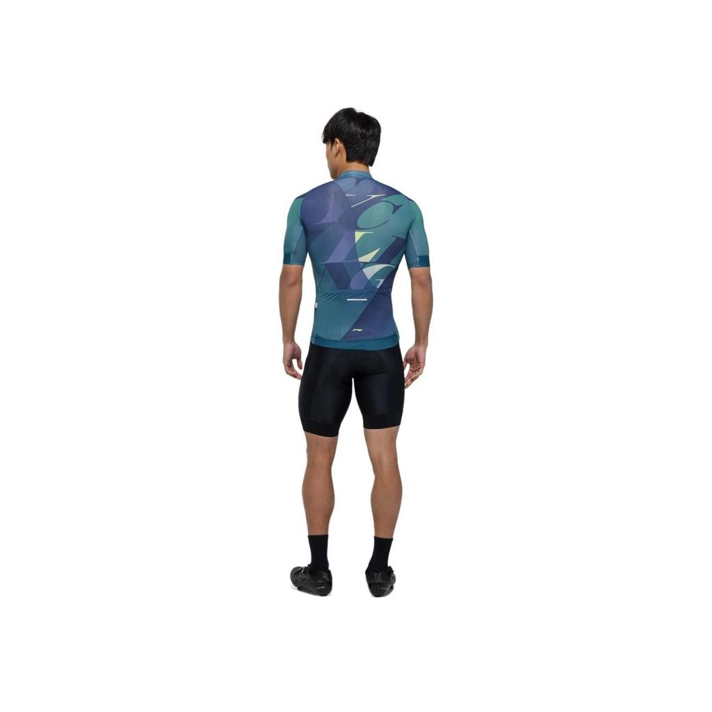 Li Ning Professional Sports Equipment Summer Short Sleeve Cycling Jersey Men Jersey LCUY239-1