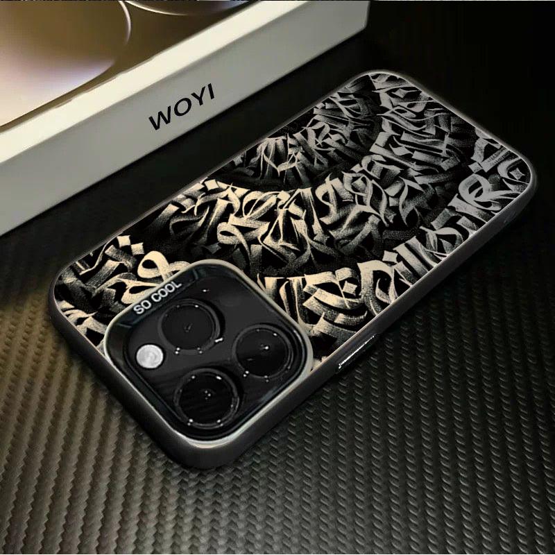 Vintage Round Design Phone Case for Xiaomi 15T Pro 11 Lite 5G 14 14T 13 13T 12 Poco F7 F6 X7 X6 X5 Shockproof Matte Hard Cover