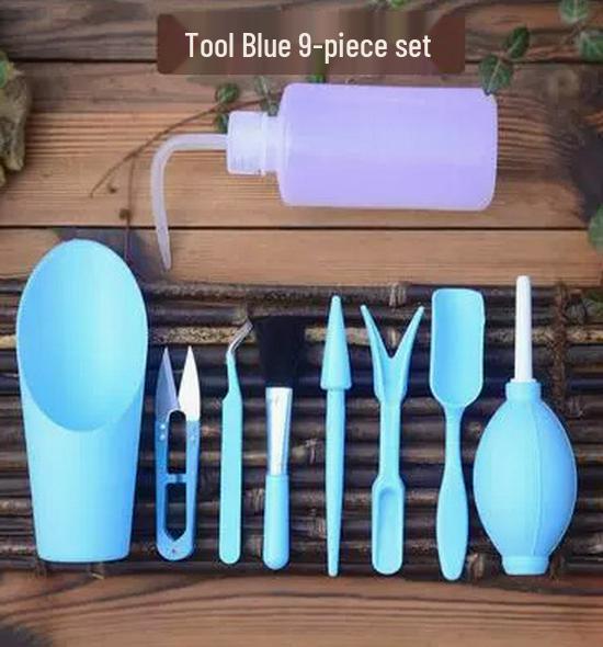 Succulent Planting Tool Set: Gardening Supplies & Bonsai Tools with Watering Can