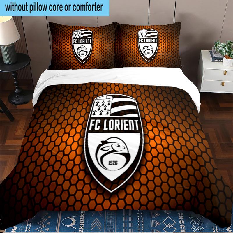 Lorient Crest Design 3PCS Bedding set,Ideal for1pc Duvet Cover And 2pcs Pillowcases Perfect for Christmas gift,Ideal for Bedroom, Dormitory