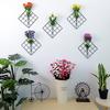 Creative Home Decoration Square Iron Clip Room  Living Room  Wall Decoration  Fashion Accessories