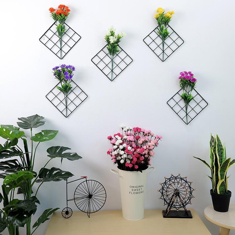 Creative Home Decoration Square Iron Clip Room  Living Room  Wall Decoration  Fashion Accessories