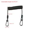 Kayak Paddle Leash Safety Tool Lanyard Kayak Accessory Stretchable Coiled Leash