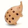 1pc Hedgehog-Shaped Resin Pen Holder Organizer - Cute Cartoon Desk Storage with Colorful Pencil Design, Tension-Mounted Lightweight