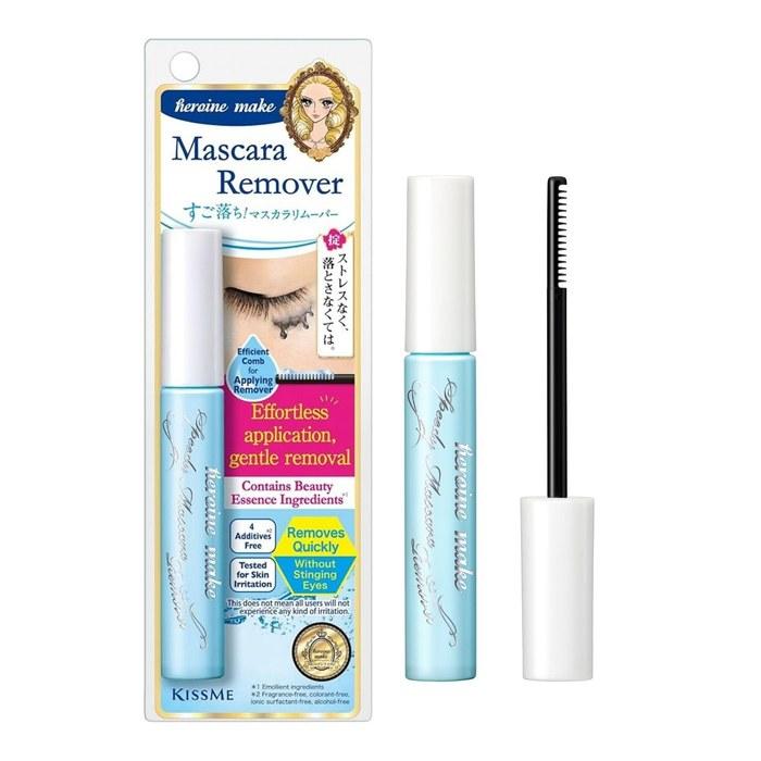 Heroine Make Speedy Mascara Remover 6.6mL - For Mascara - Gentle Formula - Comb Tip - Blue Bottle (x 1)