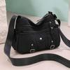 Mehrschichtige Einzelschulter-Weichseiten-Hochwertige Crossbody-Tasche mit Exquisiter Textur