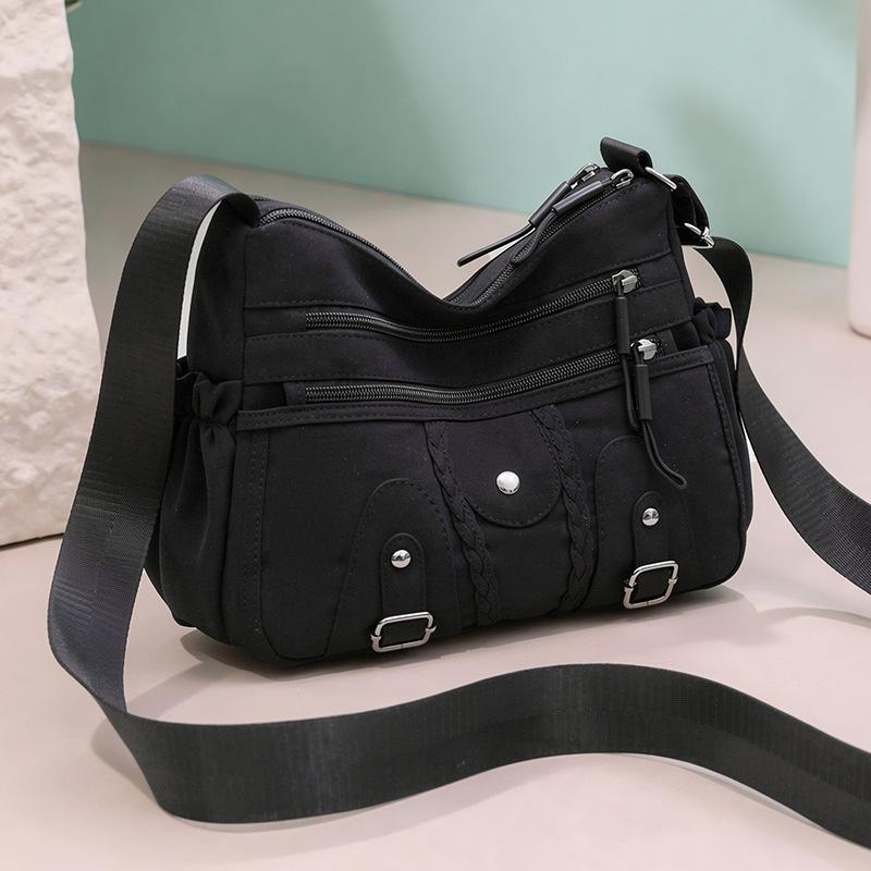 Mehrschichtige Einzelschulter-Weichseiten-Hochwertige Crossbody-Tasche mit Exquisiter Textur
