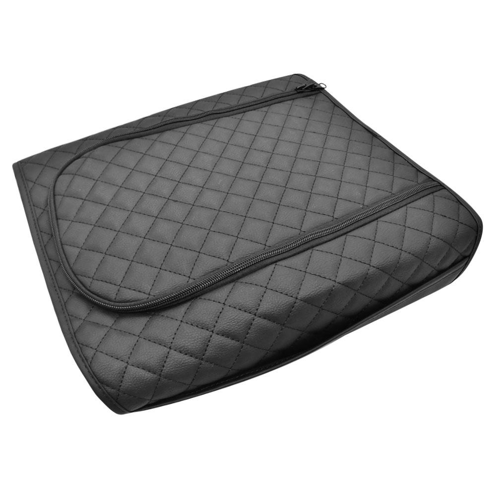 Center Console Armrest Cover For Toyota Tundra 2025+ Sequoia 2025+ Leather Waterproof Anti-Scratch Protect Pad With Storage Bag