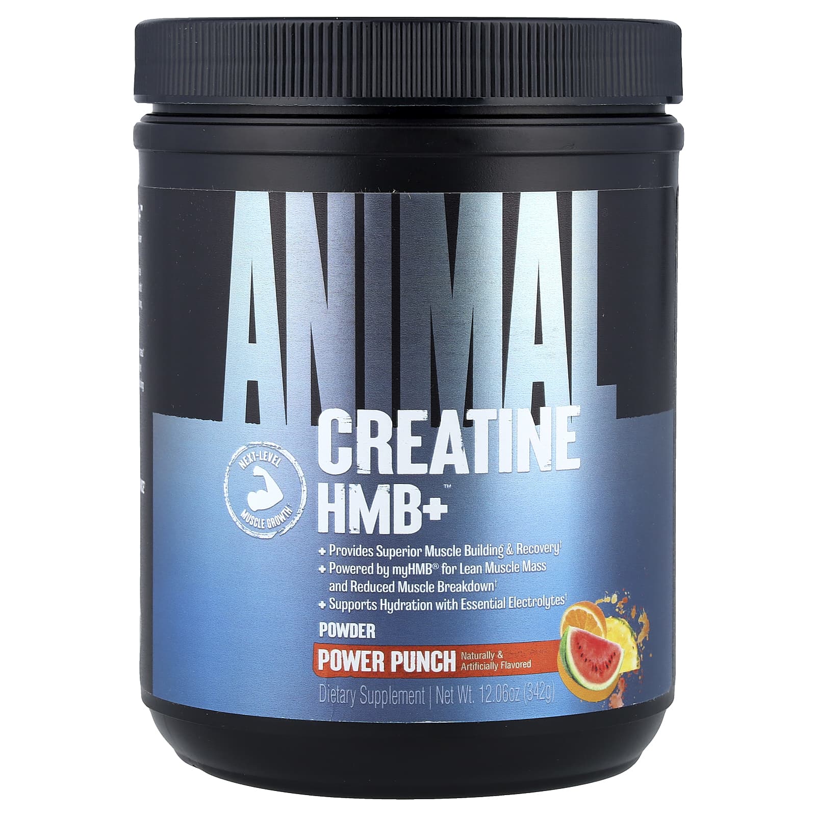 

Animal, Creatine HMB+™ Powder, Power Punch, 342g (12.06oz)