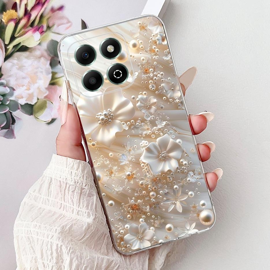 Für Honor X6b Hülle JDY-LX1 JDY-LX2 Niedliche Glückskarpfen Bemalte Abdeckung Weiche Dünne Handyhülle Für Honor X6a X 6b HonorX6a HonorX6b Fundas