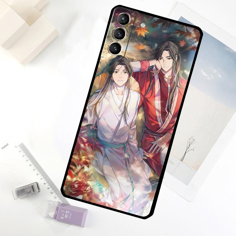 Chinese style Tian Guan Ci Fu Phone Case For Samsung Galaxy S24 FE S23 Ultra S21 S22 S25 S26 Ultra S10 Plus S20 FE Cover