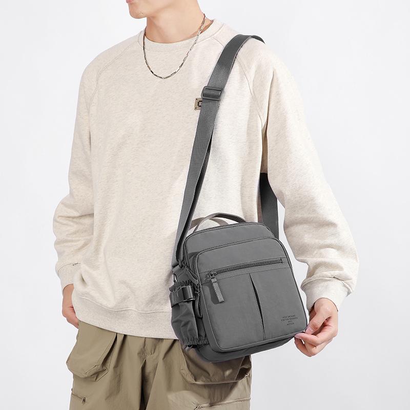 Men's Multi-compartment Multi-functional One-shoulder Crossbody Tote