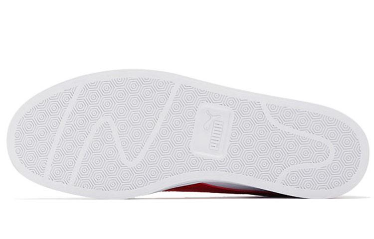 Puma Smash Vulc V3 Lo 'White High Risk Red'