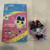 Used Tamagotchi Nuipin Pukkuri Applique Badge Kuromametchi