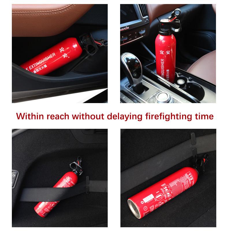 Auto Feuerlöscher Wasserbasiert Geschenk Notfallausrüstung Mini 13B Auto Feuerlöscher 550ML Auto Feuerlöscher