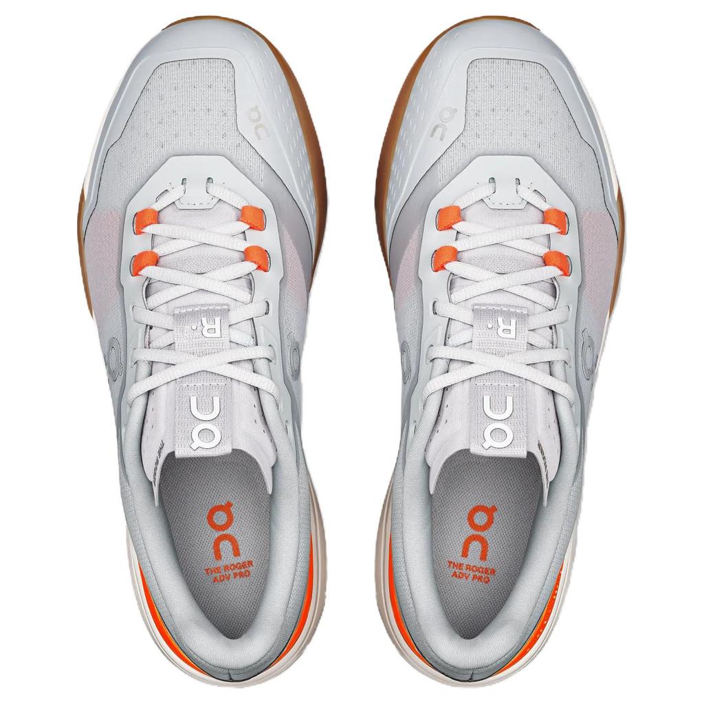 On The Roger Advantage Pro Comfortable Versatile Durable Low-Top Tennis Shoes Men Sneakers Gray White 3MF10270070