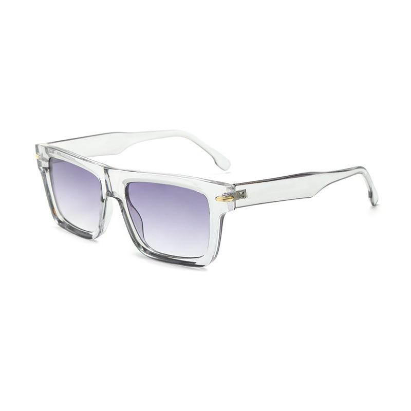 New Fashion Trend Square Sunglasses for Women and Men High Quality Sturdy and Durable Sun Protection Decorative Glasses