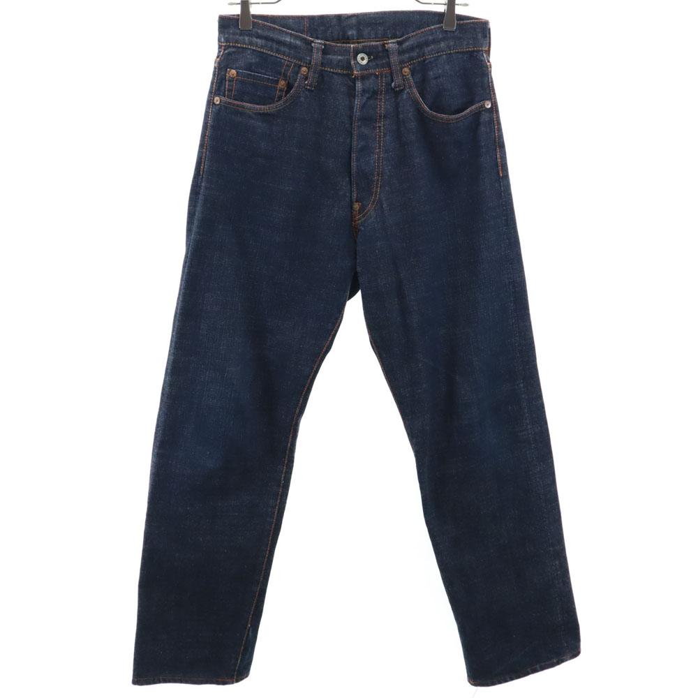 Evisu 1460 Utskåret Daikoku Familievåpen Maling Måkerød ører Denimbukser Herre Brukt