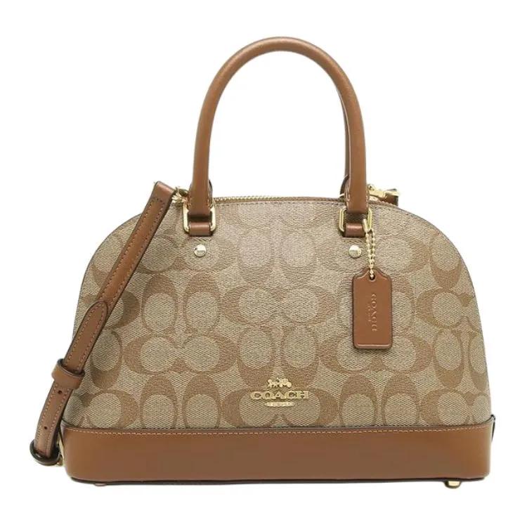 COACH Sierra Leather Dome Bag Handbag