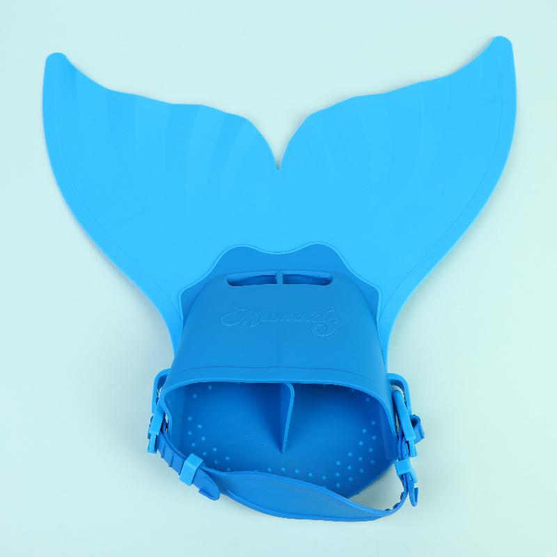 Mermaid Monofin Swim Fin For Kids Mermaid Tail Girl Snorkel Fins Swim Flippers Full Foot Water Sports Enthusiasts Diving Fins
