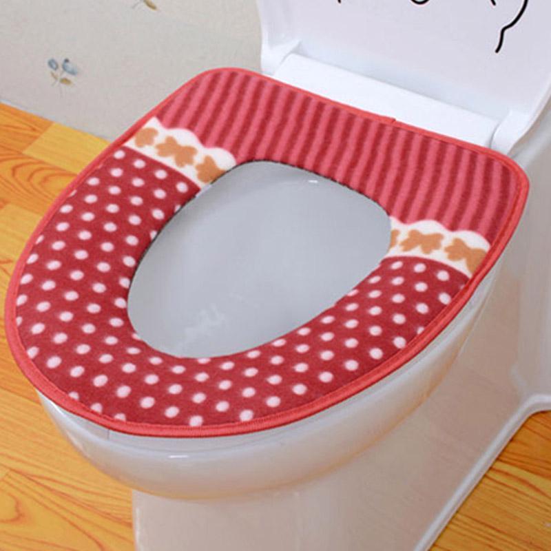 Winter Toilet Seat Warmer Fleece Thick Soft Comfortable Baby Potty