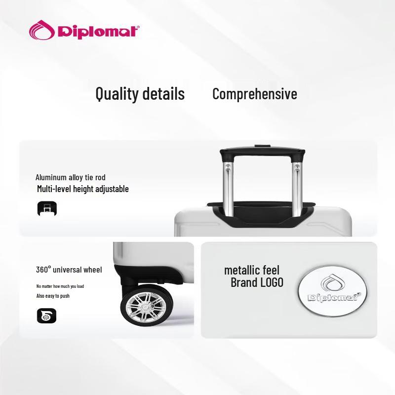Diplomat TC-6903 Business Hard-Shell Spinner Suitcase