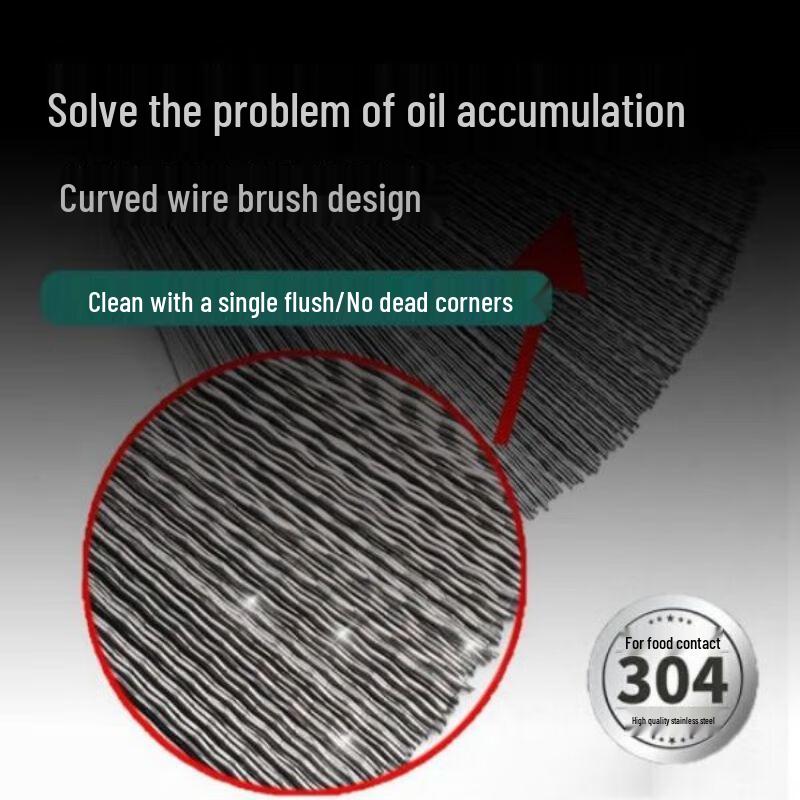 Stainless Steel Pot Brush with Handle