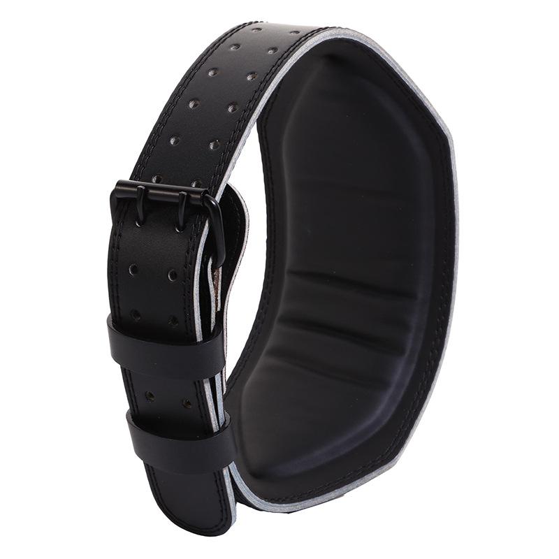 Support Push Waist Belt Bodybuilding Cowhide Fitness Weightlifting Waist Belt Pressure Protection Waist Belt Fitness Belt