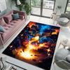 1PC Pocket Monsters Charizard Rug Carpet for Living Room Children Bedroom Mat Sofa Doormat Floor Rug Home Decor Mat Potdemiel