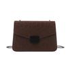 Leopard print retro and beautiful chain small square bag women's new highend trendy shoulder messenger bag