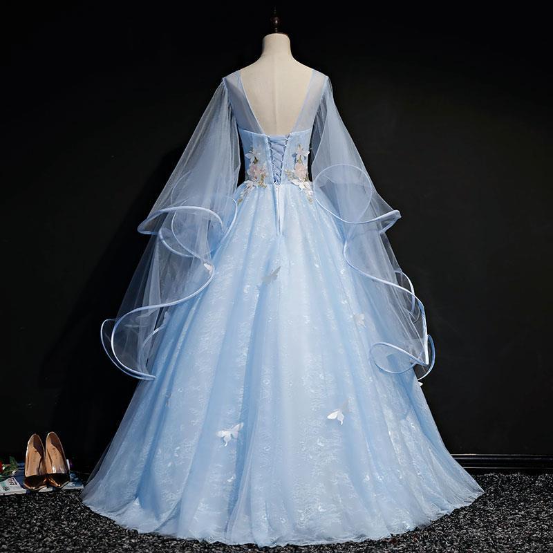 Colorful Yarn Stage Performance Dress - Puffy Skirt, Art Exam, Evening Wear, Photo Studio, Wedding, Slimming Fit